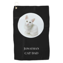 猫のパーソナライズされたパパブラックの写真 