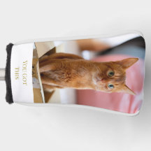 猫のパーソナライズされた写真と文字の追加