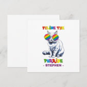 猫のパーライドクール- Lgbtq (正面/裏面)