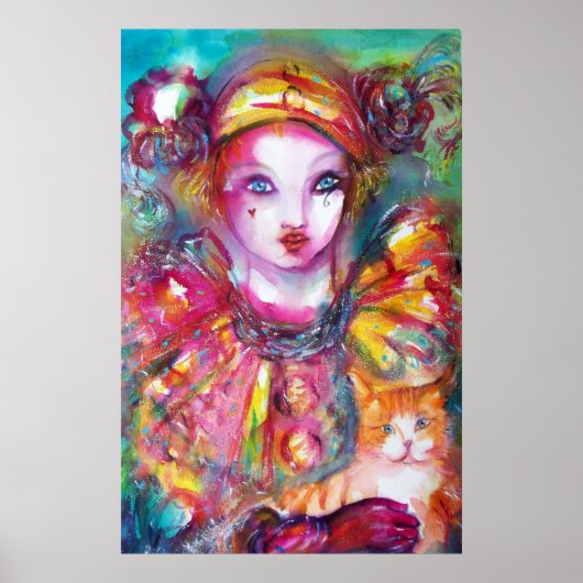 猫のピアス/ベネチアン仮面 ポスター (正面)