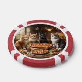 猫のピザパーティーの夜, ポーカーチップ (シングル)