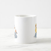猫のピラミッド - 猫の集団 コーヒーマグカップ (中央)