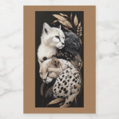 猫のフィネス#1 フードラベル (シングルラベル)