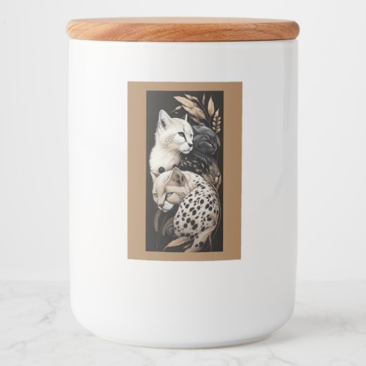 猫のフィネス#1 フードラベル (正面)