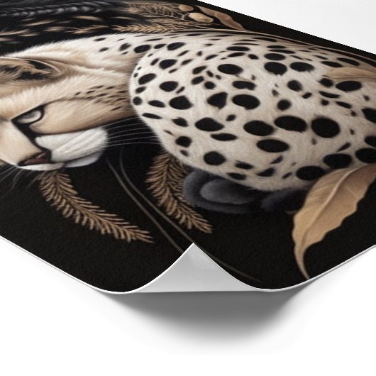 猫のフィネス#1 ポスター (角)