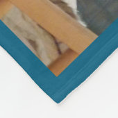 猫のフリースブランケット フリースブランケット (角)