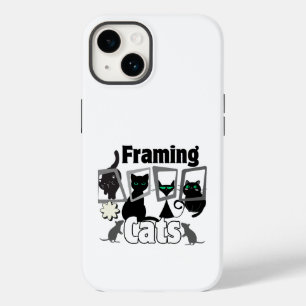 猫のフレーミング.w Case-Mate iPhone 14ケース