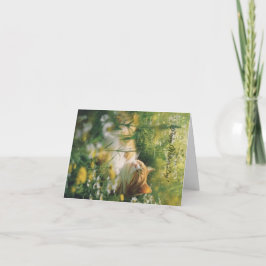 猫のフローラカスタムマザーズのデイカード サンキューカード