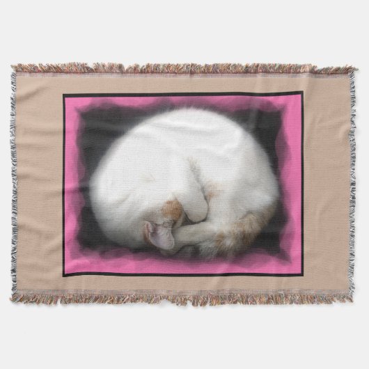 猫のブランケットを妨げないで下さい スローブランケット (正面)