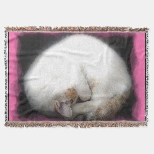 猫のブランケットを妨げないで下さい スローブランケット (正面)