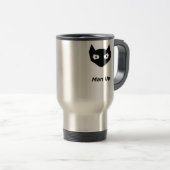 猫のブー トラベルマグ (正面右)