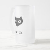 猫のブー フロストグラスビールジョッキ (正面左)