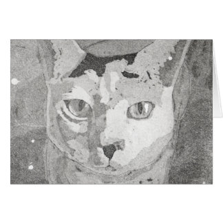 猫のプリント