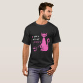 猫のプレゼントにデザイン Tシャツ (正面フル)