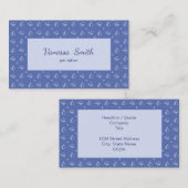 猫のペットのデザイン 名刺 (正面/裏面)