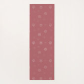 猫のペーパーカットアート ペットケア フード ショップ 動物クリニック ヨガマット (裏面)