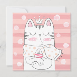 猫のホリデーカード シーズンカード