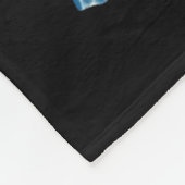 猫のボクシング フリースブランケット (角)