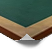 猫のポスターを拭おもしろいくことを忘れない ポスター (角)