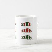 猫のマグを積み重ねるクリスマス コーヒーマグカップ (中央)