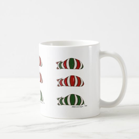猫のマグを積み重ねるクリスマス コーヒーマグカップ (右)