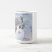 猫のマグカップの中で一番小さい コーヒーマグカップ (中央)