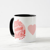 猫のマグカップ色の方が生活に良い マグカップ (正面左)