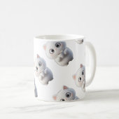 猫のマグカップ&カップ コーヒーマグカップ (正面右)