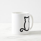猫のマグカップ コーヒーマグカップ (正面右)