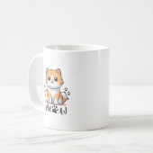 猫のマグカップ コーヒーマグカップ (正面左)