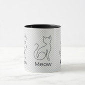 猫のマグカップ マグカップ (中央)