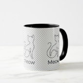 猫のマグカップ マグカップ (正面右)