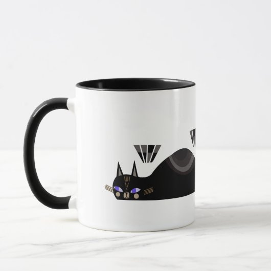 猫のマグカップ マグカップ (左)
