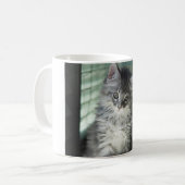 猫のマグ コーヒーマグカップ (正面左)