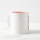 猫のマグ ツートーンマグカップ (正面左)