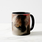 猫のマグ-世界で最も最高のな猫のお母さん マグカップ (正面右)