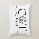 猫のママの絵柄 アクセントクッション (正面(垂直))