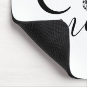 猫のママの絵柄 マウスパッド (コーナー)