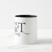 猫のママの絵柄 マグカップ (中央)