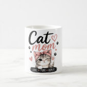 猫のマママグ コーヒーマグカップ (中央)