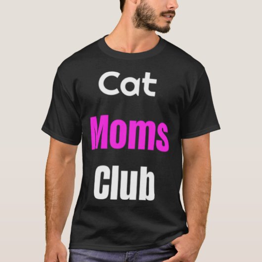 猫のママ倶楽部 Tシャツ (正面)