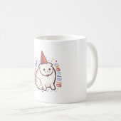 猫のママ魔法 コーヒーマグカップ (正面右)