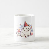 猫のママ魔法 コーヒーマグカップ (中央)