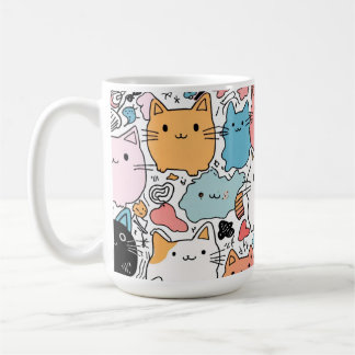 猫のママ コーヒーマグカップ