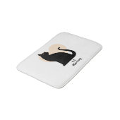 猫のママ バスマット (アングル)