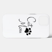 猫のママ 肉球 ことわざ パーソナライズ Case-Mate iPhoneケース (裏面 (横))