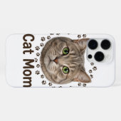 猫のママ iPhone 16 Pro Max カバー (裏面横)