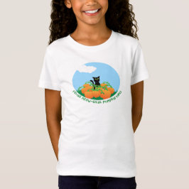 猫のミョウガル・パンプキン・ビブス Tシャツ