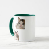 猫のミーム いいね 面白いOK 猫のミーム 子猫 マグカップ (正面左)