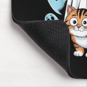 猫のミーム 楽しいソーキー ハロウィン キティ マウスパッド (コーナー)